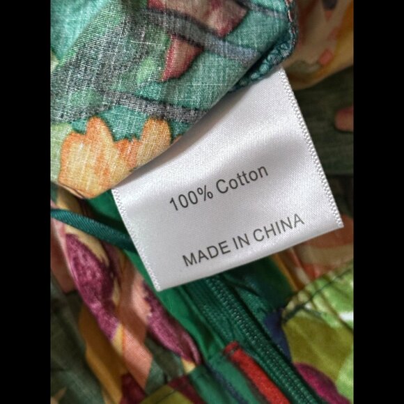 o.p.t Skirt XS Womens Multicolor Tiered Forrest Midi / Maxi Leafy Floral - Picture 6 of 6